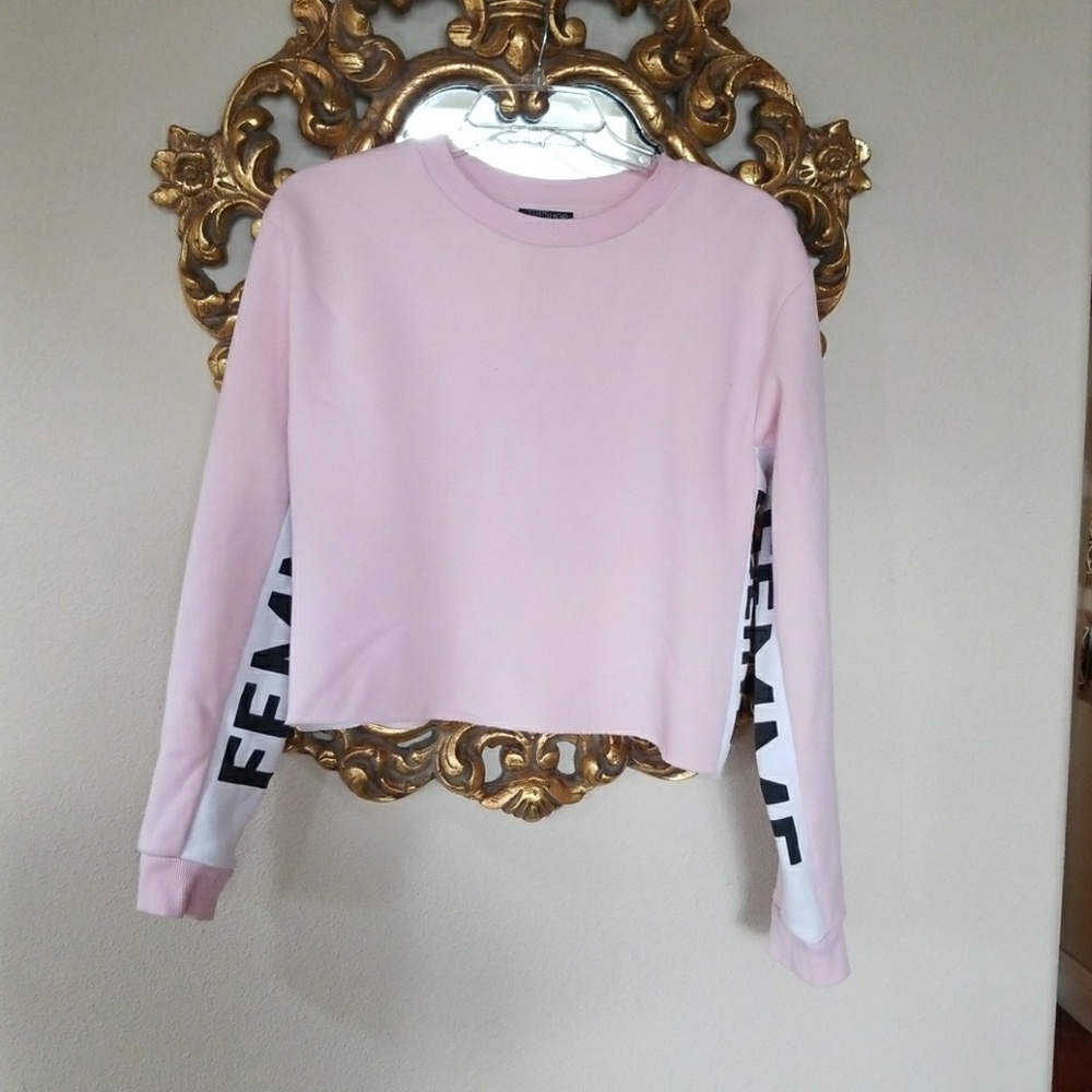 TOP SHOP  pink top